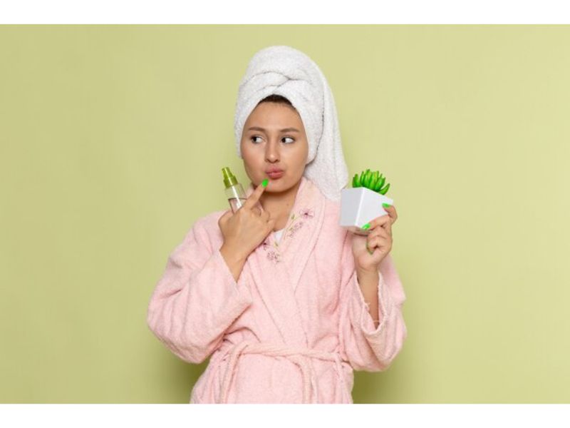 Aloe Vera Gel Glycerin and Rose Water for Face