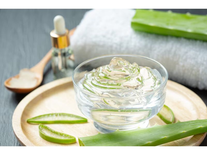 Aloe Vera Gel Glycerin and Rose Water for Face